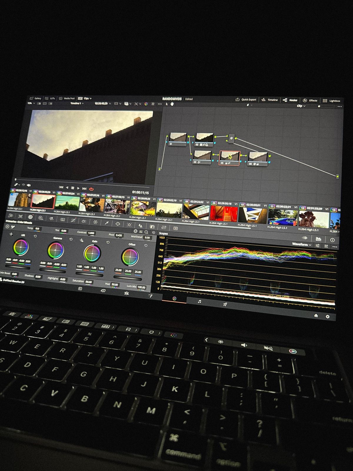 DaVinci Resolve Editing